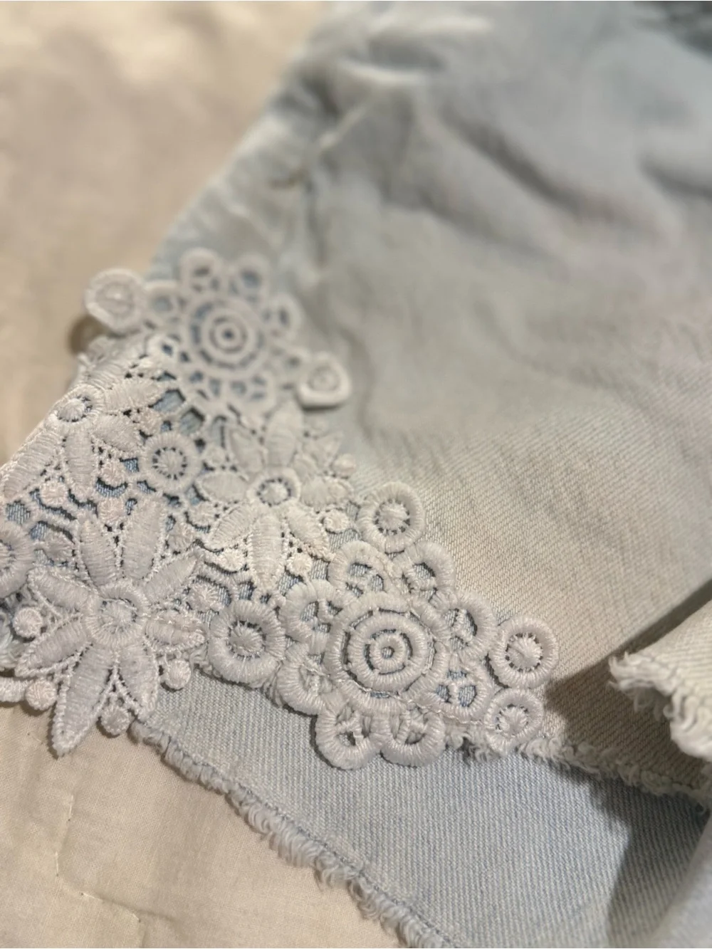 Girls Denim Shorts 2-Pair Bundle